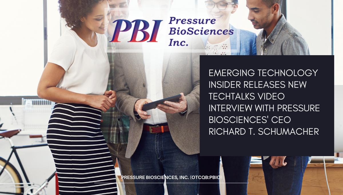 Emerging Technology Insider Releases New TechTalks Video Interview with